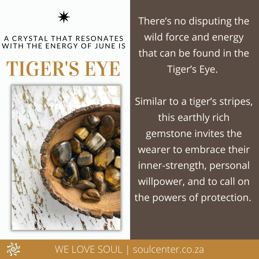 Tiger's Eye is the Stone of June | soulcenter.co.za